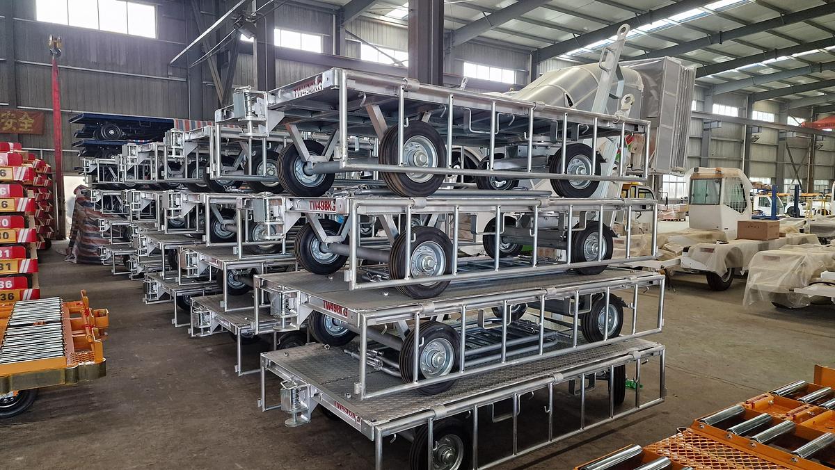 D'occasion 2026 ABG - AirBusiness GSE Baggage trolley open