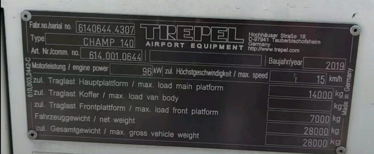 D'occasion 2020 Aircraft cargo loader