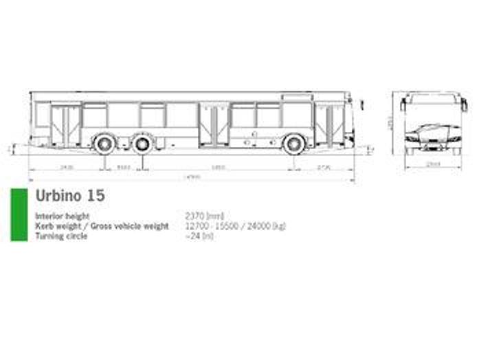 Used 2016 Airport bus Solaris Urbino 15