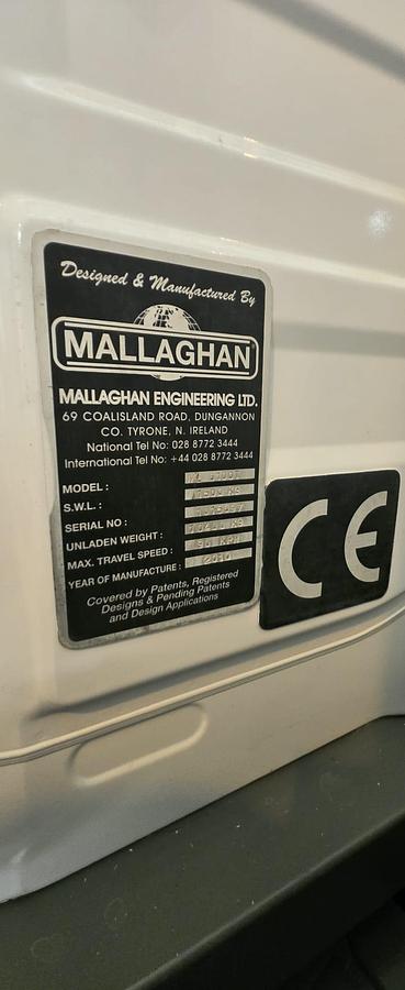 D'occasion 2010 Mallaghan CT6100