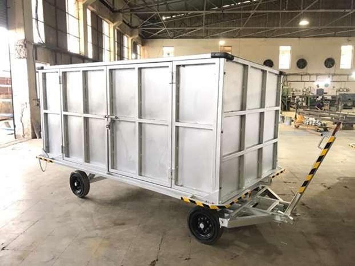 2026 ABG - AirBusiness GSE Baggage trolley open