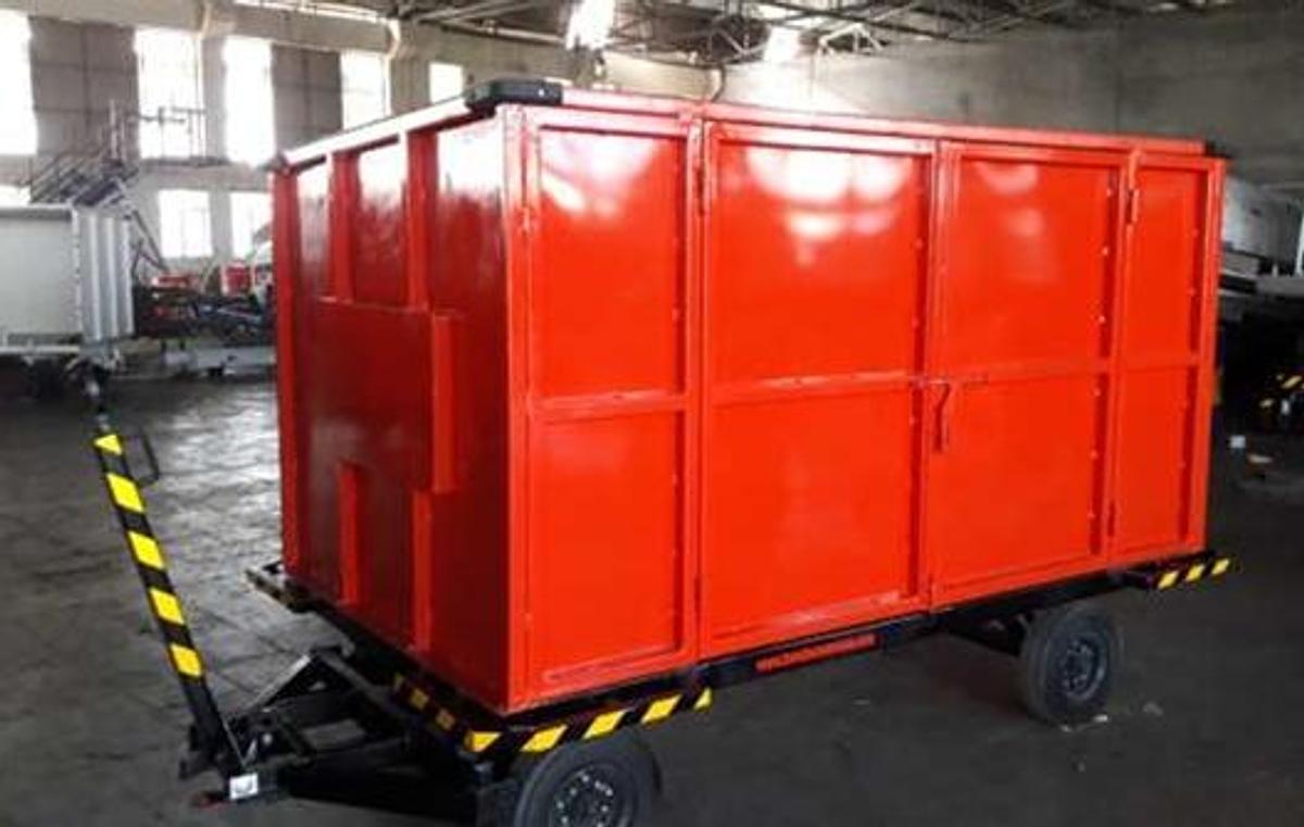 2026 ABG - AirBusiness GSE Baggage trolley open