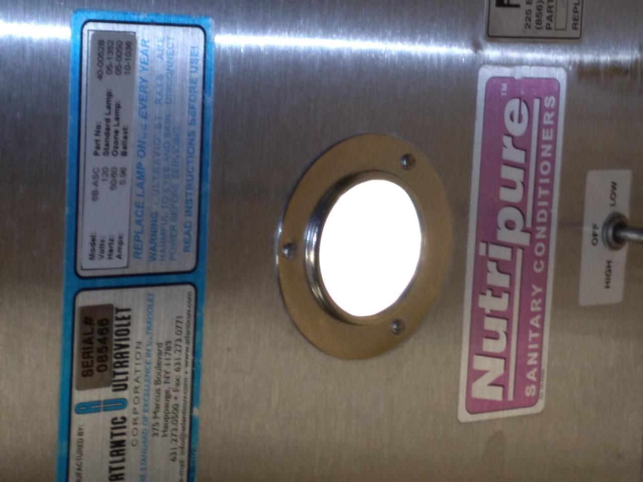 Usado TANK AIR PURIFIER MODEL MODEL: #SC-26AB FOR TANKS 15,000-30,000 GALLONS