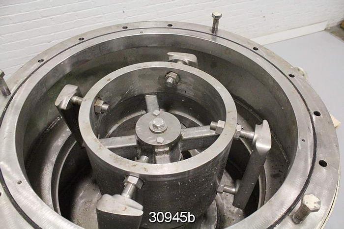 Used Black Clawson UV100 Pressure Screen 4 Foil Rotor #30945