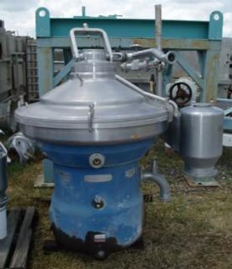 Used Centrifuge, Disc, Auto, Westfalia, SA82-47-177, S/st, 75 HP #S732941