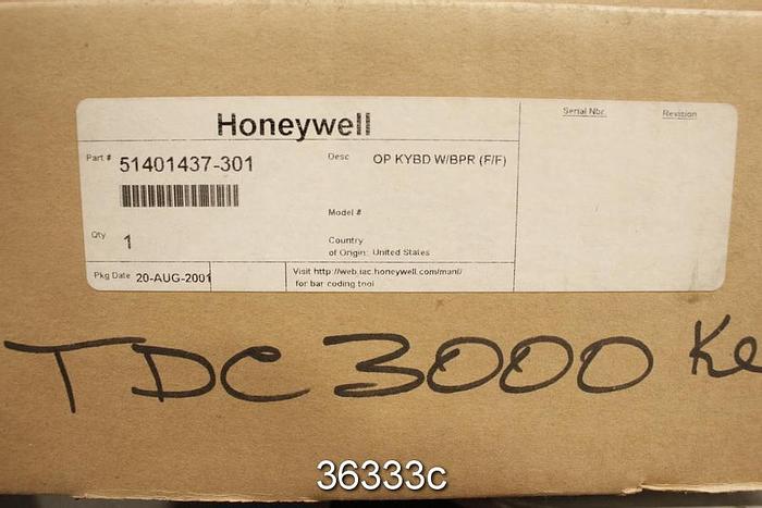 Unused Honeywell TDC 3000 Controller Keyboard #36333