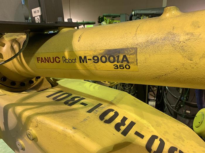 Used FANUC M900iA/350 6 AXIS CNC ROBOT WITH R30iA CONTROLLER 350KG X 2650mm REACH