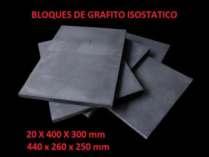 Usado Bloques de grafito rectangulares