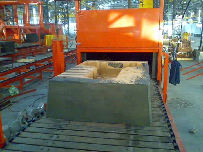 Hornos para Secado de Moldes y Almas de Arena