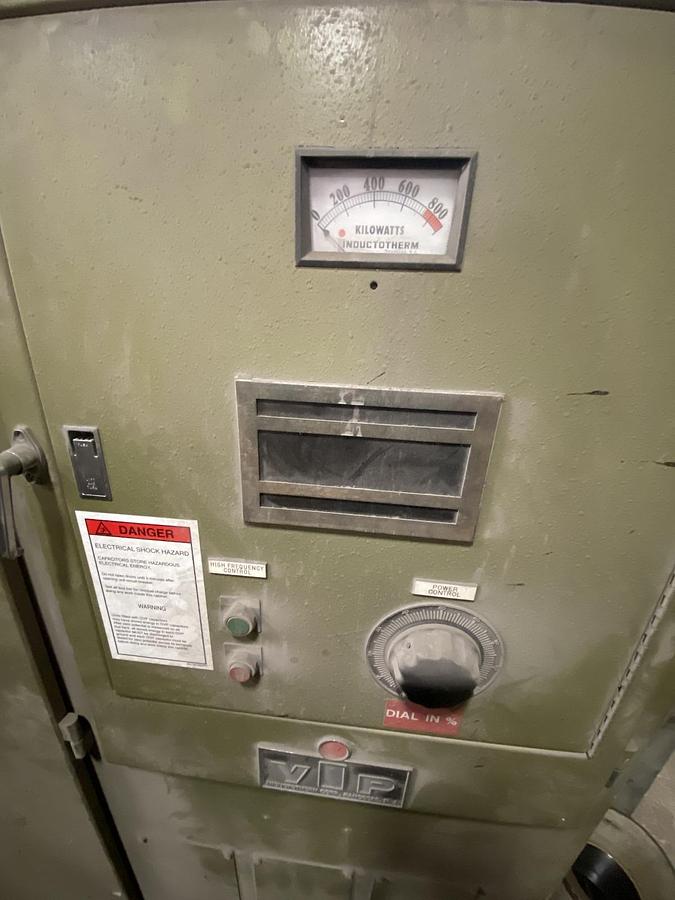 Usado Inductotherm VIP Power Trak  750 Kw - 1200 Hz - 1500 kilos