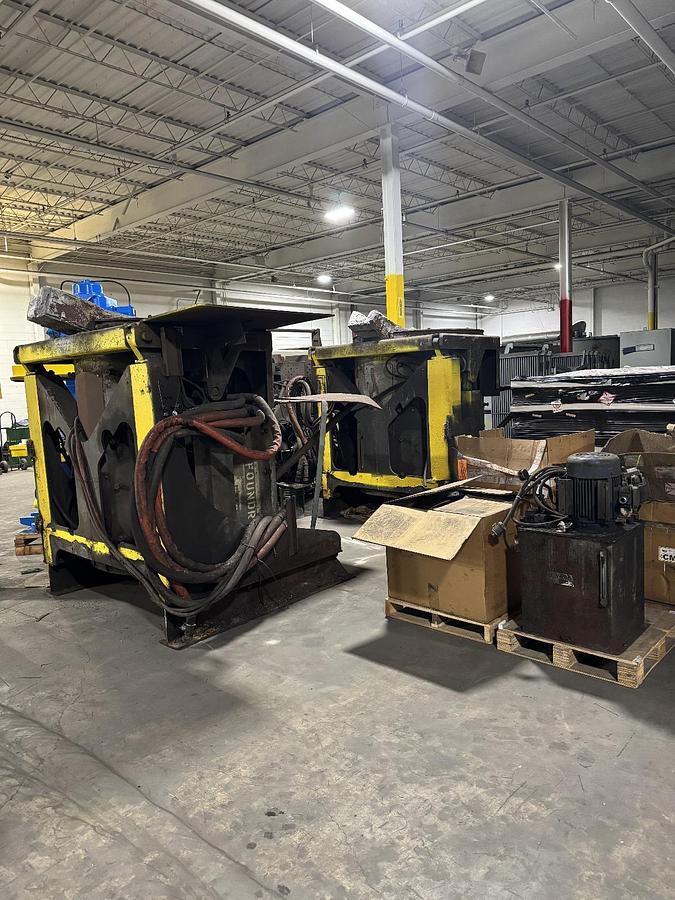 Reacondicionado Inductotherm - Restaurado - Dual Track - 1500 kilos