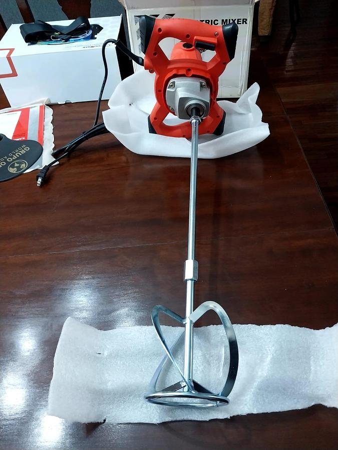 Mezcladora Manual Eléctrica de Masas Refractarias