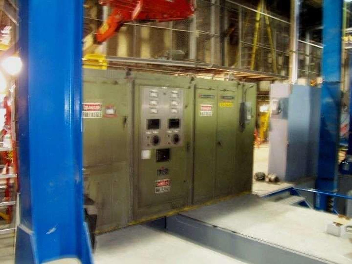 Usado Inductotherm Dual Trak 750 kW - 1500 Kilos