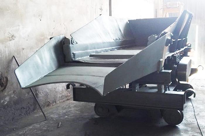 Usado Alimentador Vibratorio de Chatarra