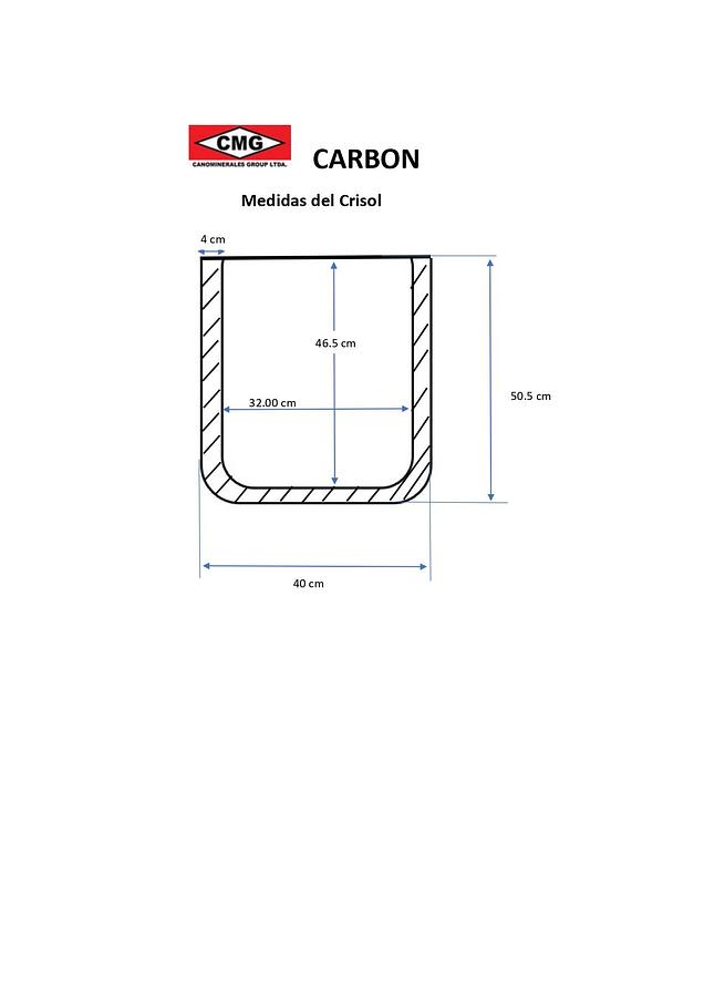 Crisoles Cilíndricos para Hornos de Inducción 