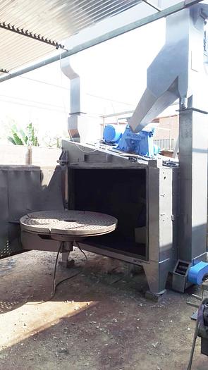 Usado Granalladora de Mesa Giratoria