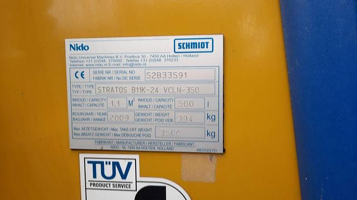 Gebruikt 2009 Nido Stratos B11K-24 VCLN-350