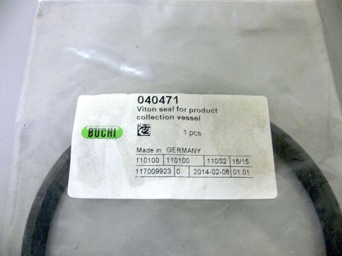 Used Buchi 040471 Vessel Seal - Viton Seal for Product Collection Vessel