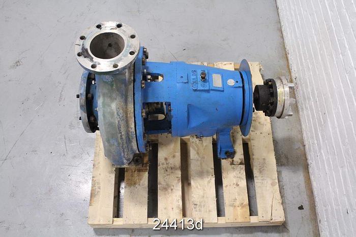 Used Goulds 3175 Goulds 3175, 6X8X18, 5 Vane Impeller, 17" Impeller Diameter, Stainless Steel Casing, Stainless Steel Impeller, Stainless Steel Stuffing Box, Stainless Steel Suction Sideplate, Packing #24413