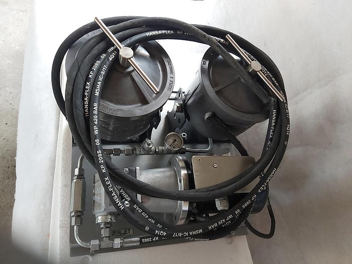 Gebraucht Hydraulikpumpe mit Filter, KP20.4-DO-82E2-LEA/EA, 2x R 100,  gebraucht-Top