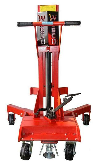 Used Wesco DM-1100 Manual Hydraulic Ergonomic Drum Lifter With Gator Grip (8105)W