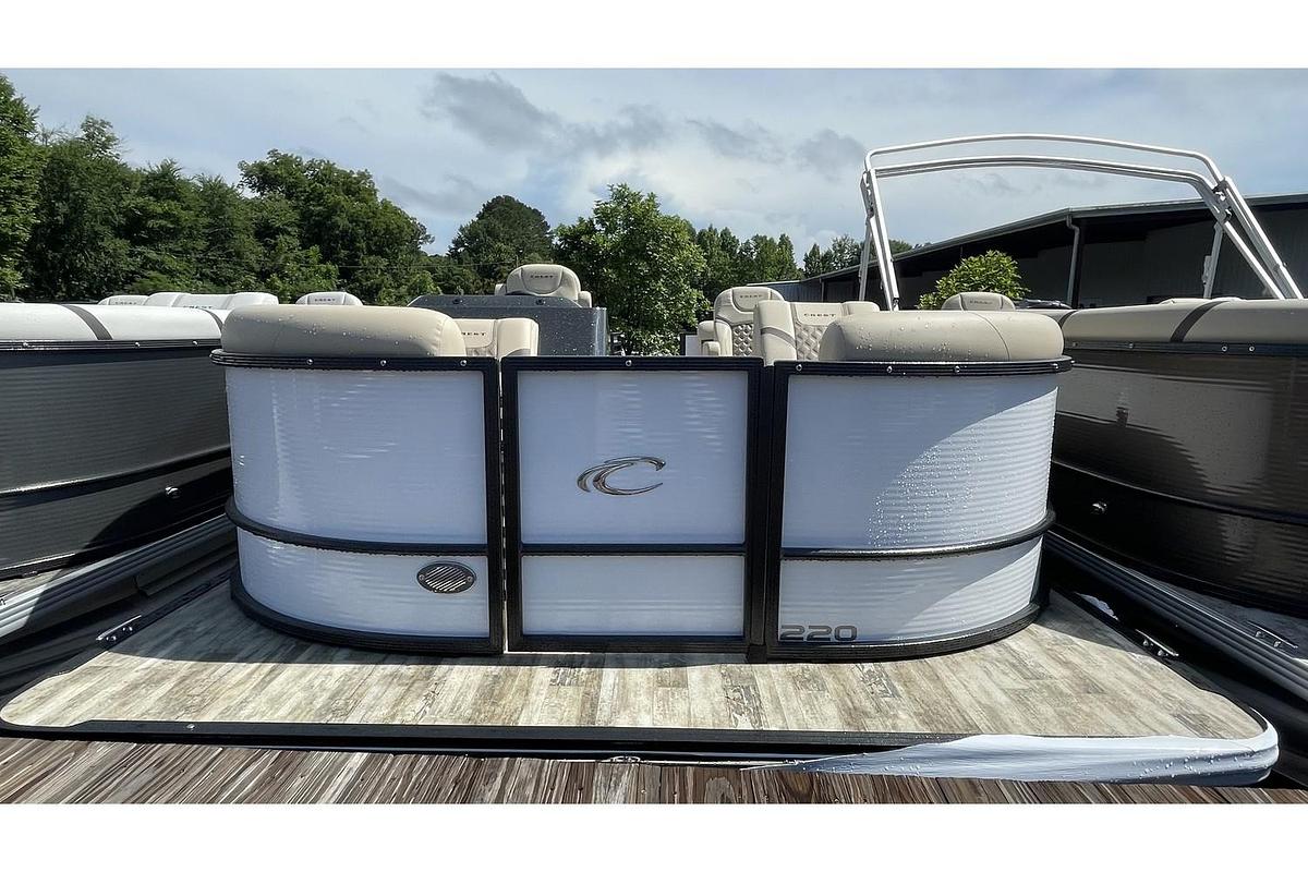 2023 Crest Pontoons Classic Platinum 220SLC CPT DLX