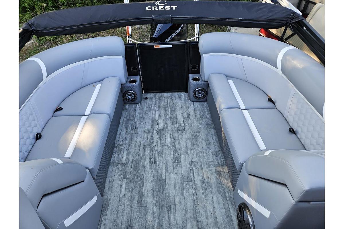 2023 Crest Pontoons Classic Platinum 240SLC CPT DLX