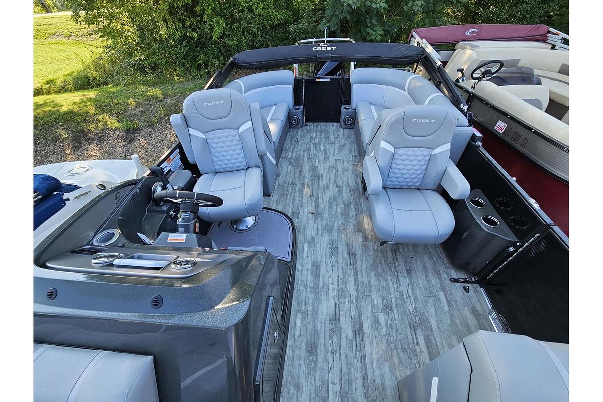 2023 Crest Pontoons Classic Platinum 240SLC CPT DLX