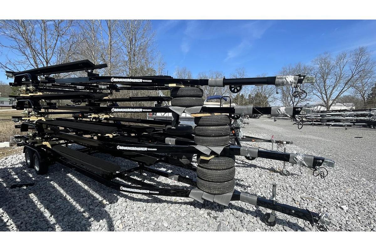 2025 Marine Master 24ft Heavy Duty Tandem Pontoon Trailer Tri-Toon