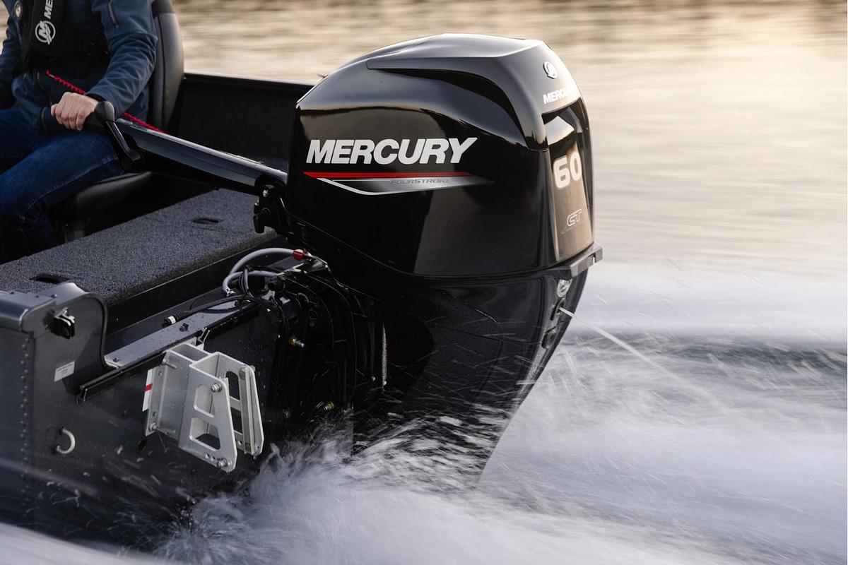 Used 2021 Mercury 60ELHPT Command Thrust 4S EFI SeaPro