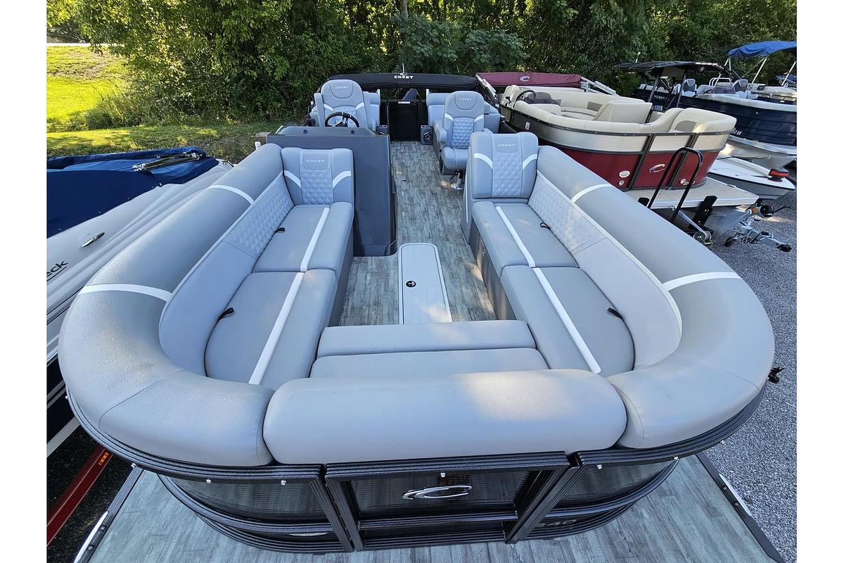 2023 Crest Pontoons Classic Platinum 240SLC CPT DLX