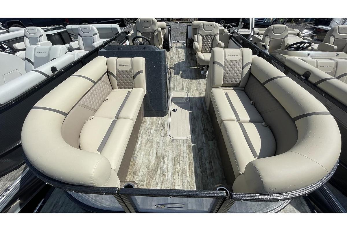 2023 Crest Pontoons Classic Platinum 220SLC CPT DLX