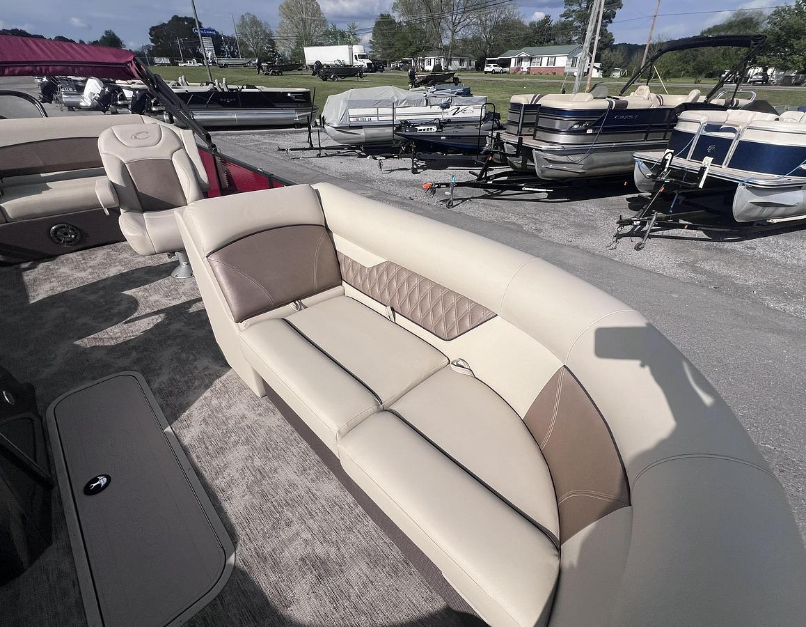 Used 2021 Crest Pontoons 220SLSC DLX CPT