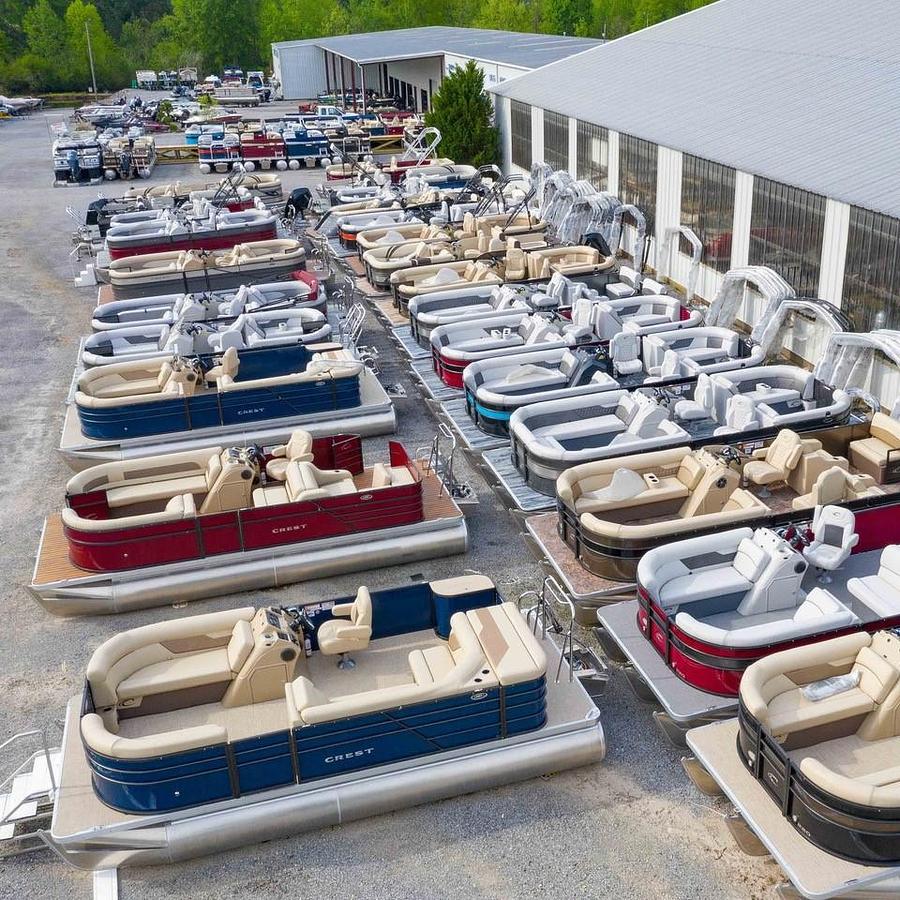 2023 Crest Pontoons Classic Platinum 220SLC CPT DLX
