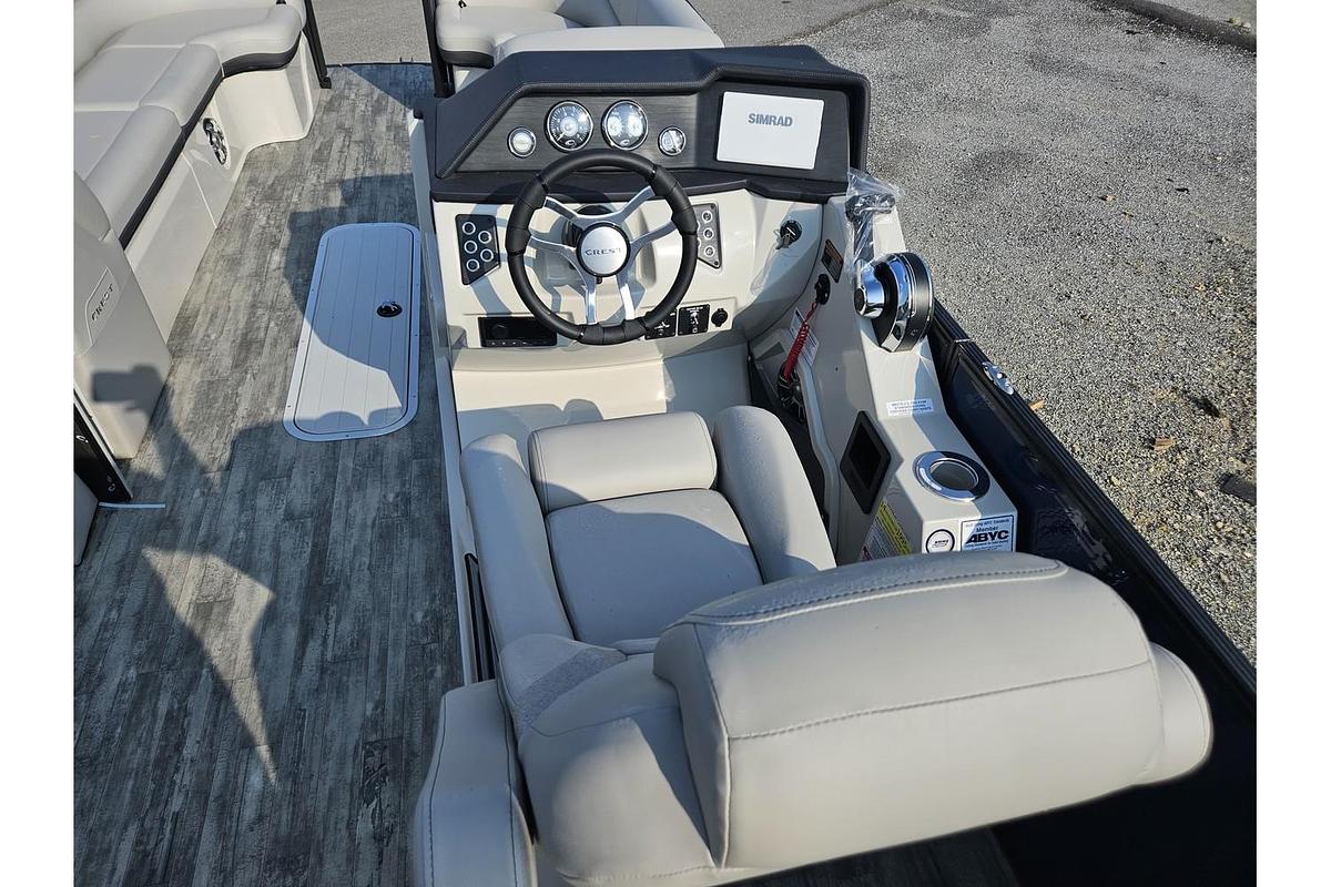 2024 Crest Pontoons Caribbean LX 250SLC CP3