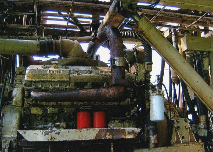 Used 1980 Ingersoll-Rand T4W Drill Rig