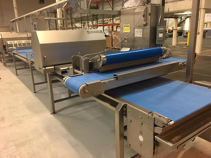 Used Cutter, Slab Line, Bread, Tromp, Mdl 10711, S/st, #A742388