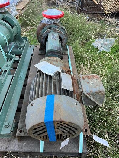 Used Pump, Centrif, 7.5 HP, 3" In / 2.5" Out, TACO #C744912