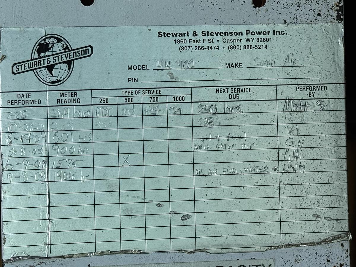 Used 2001 Comp-Air LeROI A219-229-3