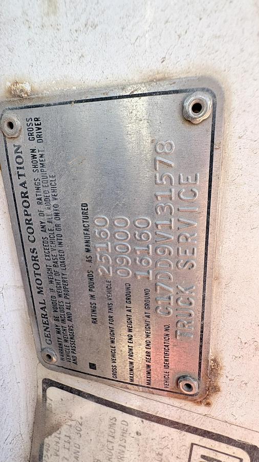 Used 1979 Chevrolet  C60