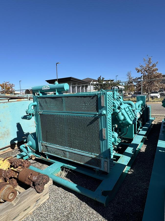 Used 1973 Gardner Denver  Skid-Mounted Compressor Unit