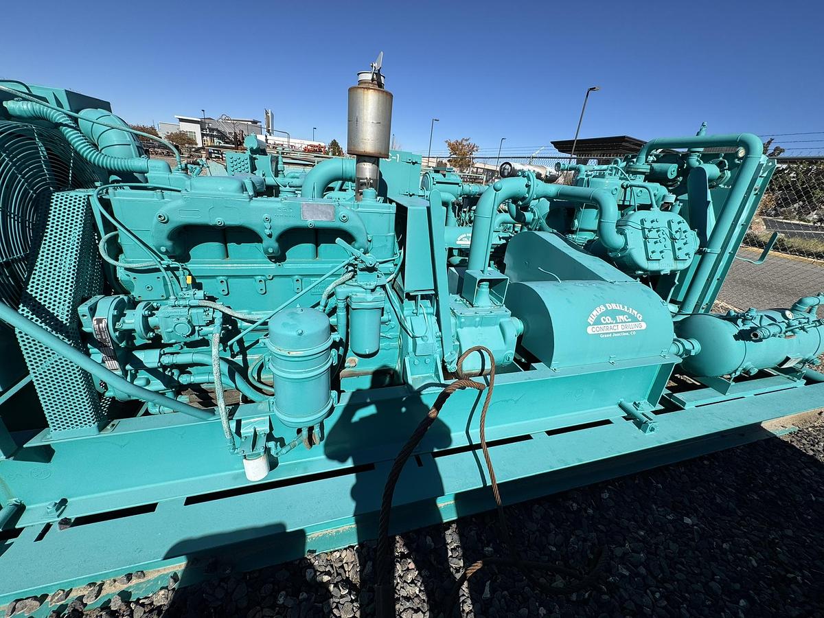 Used 1973 Gardner Denver 300 cfm Drilling Air Compressor