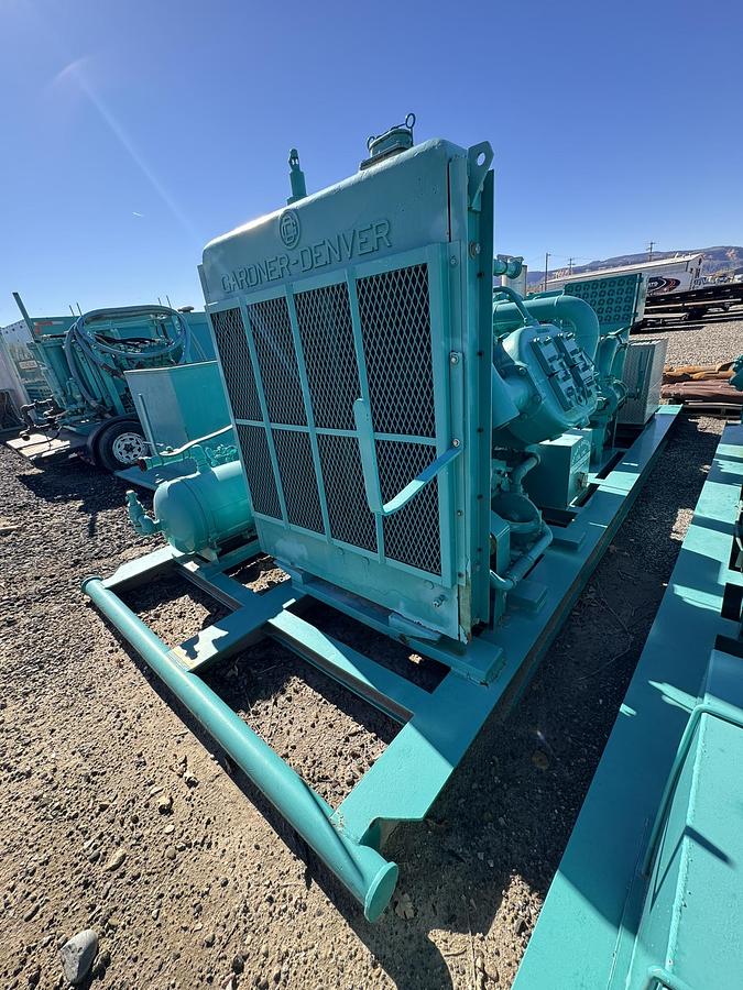 Used 1973 Gardner Denver  300 cfm Drilling Air Compressor