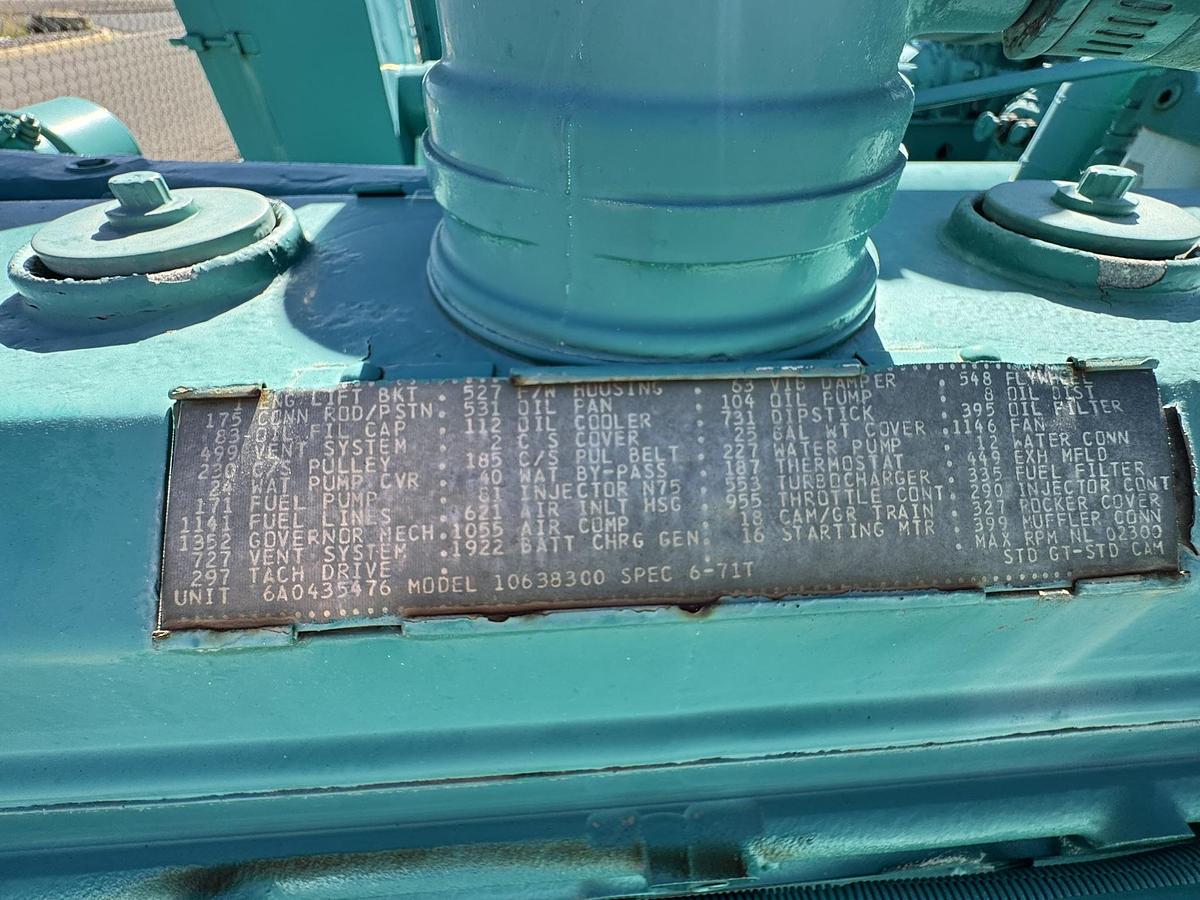 Used 1973 Gardner Denver  Skid-Mounted Compressor Unit