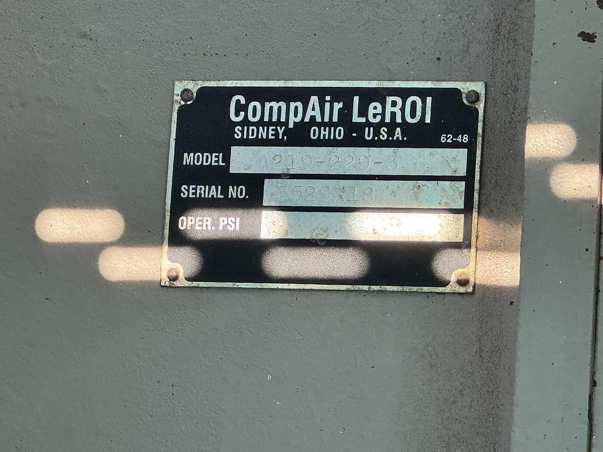 Used 2001 Comp-Air LeROI A219-229-3