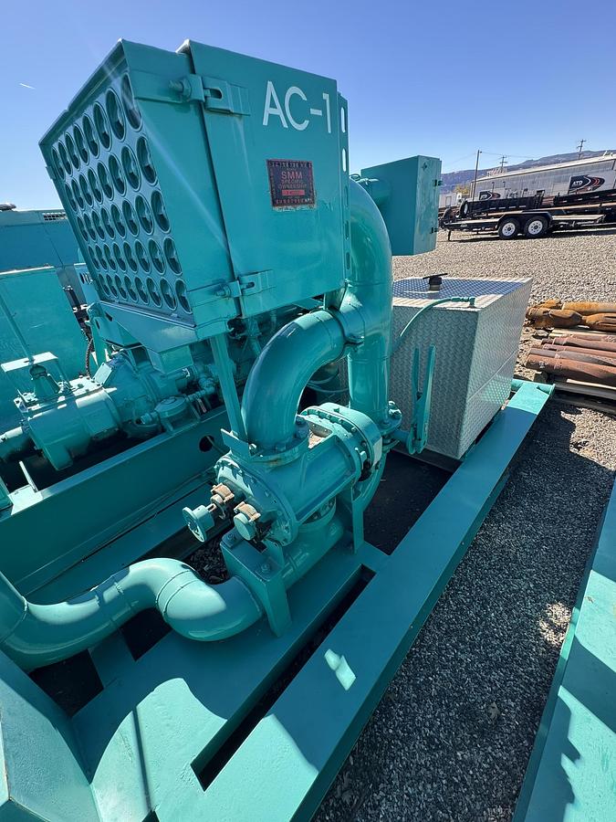 Used 1973 Gardner Denver 300 cfm Drilling Air Compressor