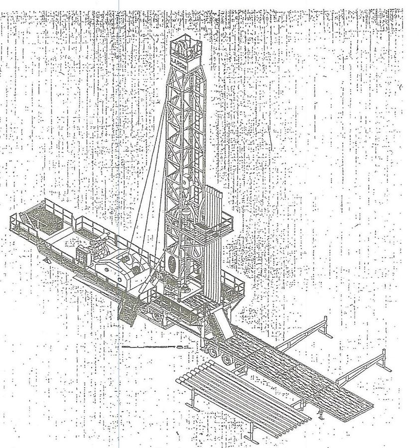 Used 1982 Larson Reverse Circulation Rig