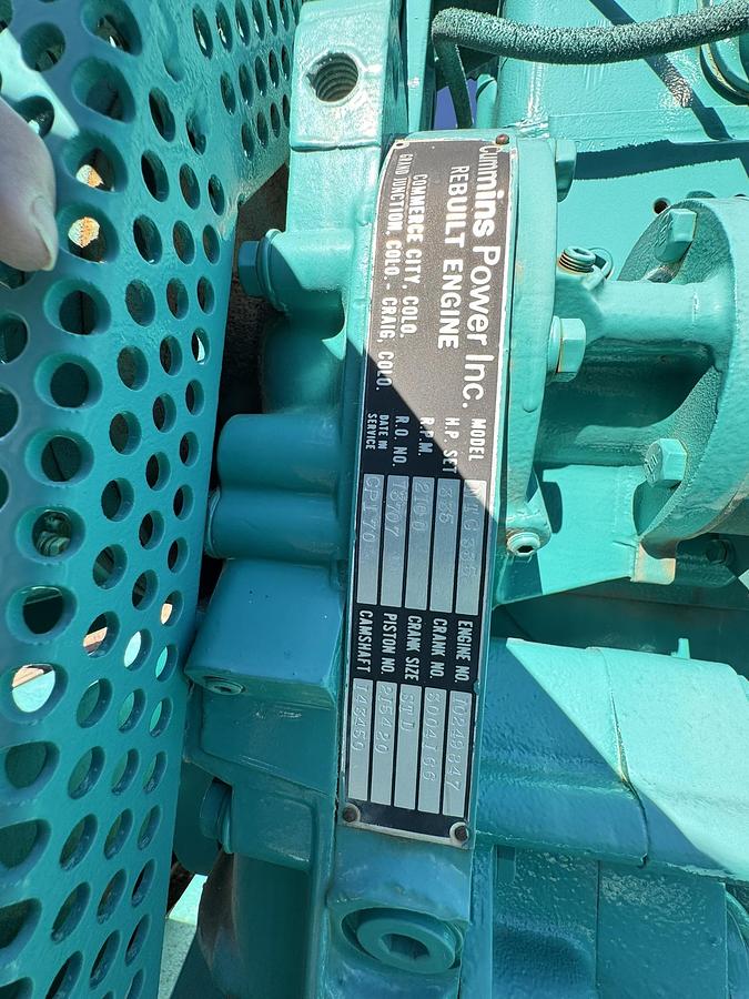 Used 1973 Gardner Denver 300 cfm Drilling Air Compressor