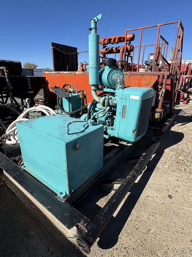 Used Grout Mixer w/ Pump