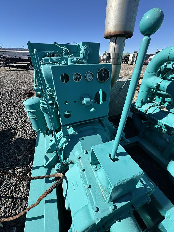 Used 1973 Gardner Denver 300 cfm Drilling Air Compressor